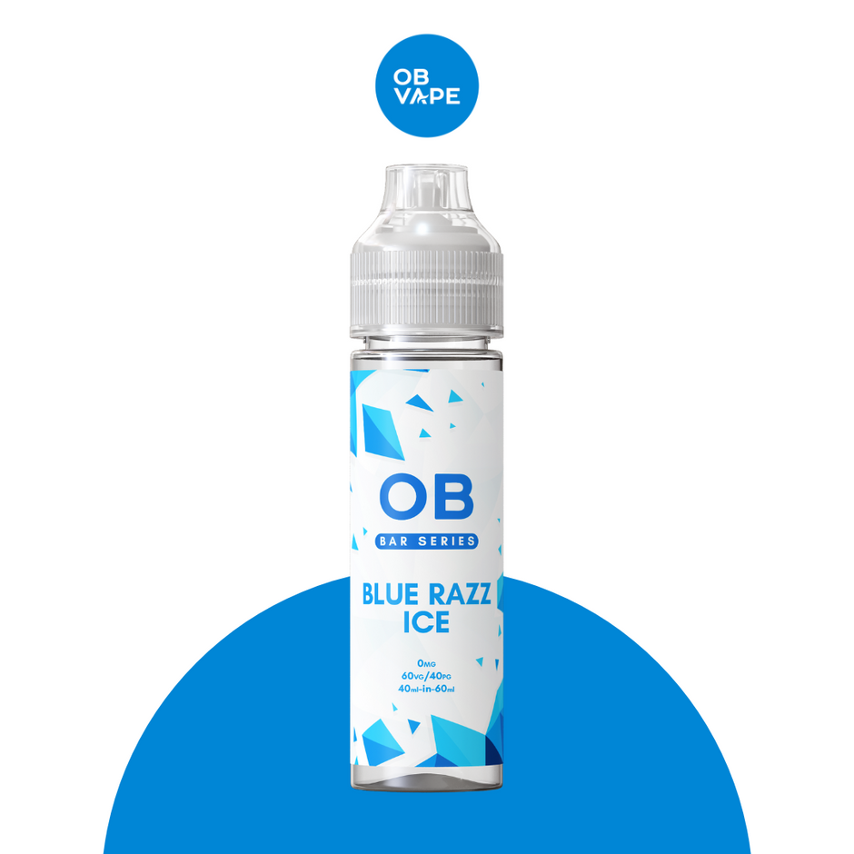 Blue Razz Ice - OB Bar Series 40ml - OB Vape Shop Ireland | Free Next Day Delivery Over €50 | OB Vape Ireland's Premier Vape Shop | OB Bar Disposable Vape