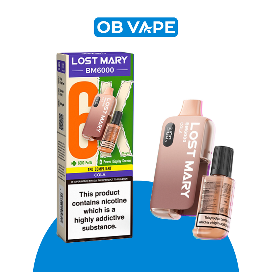 Lost Mary BM6000 6000 Puff Disposable Vape