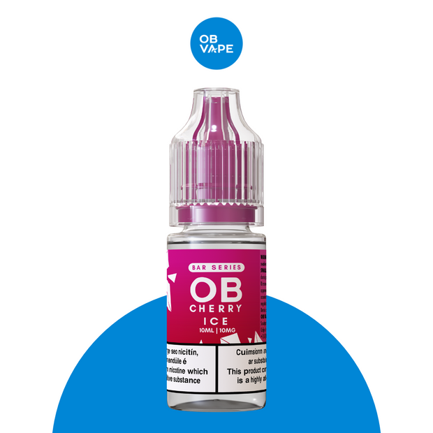 Cherry Ice - OB Bar Series Salt 10ml OB Vape Ireland.