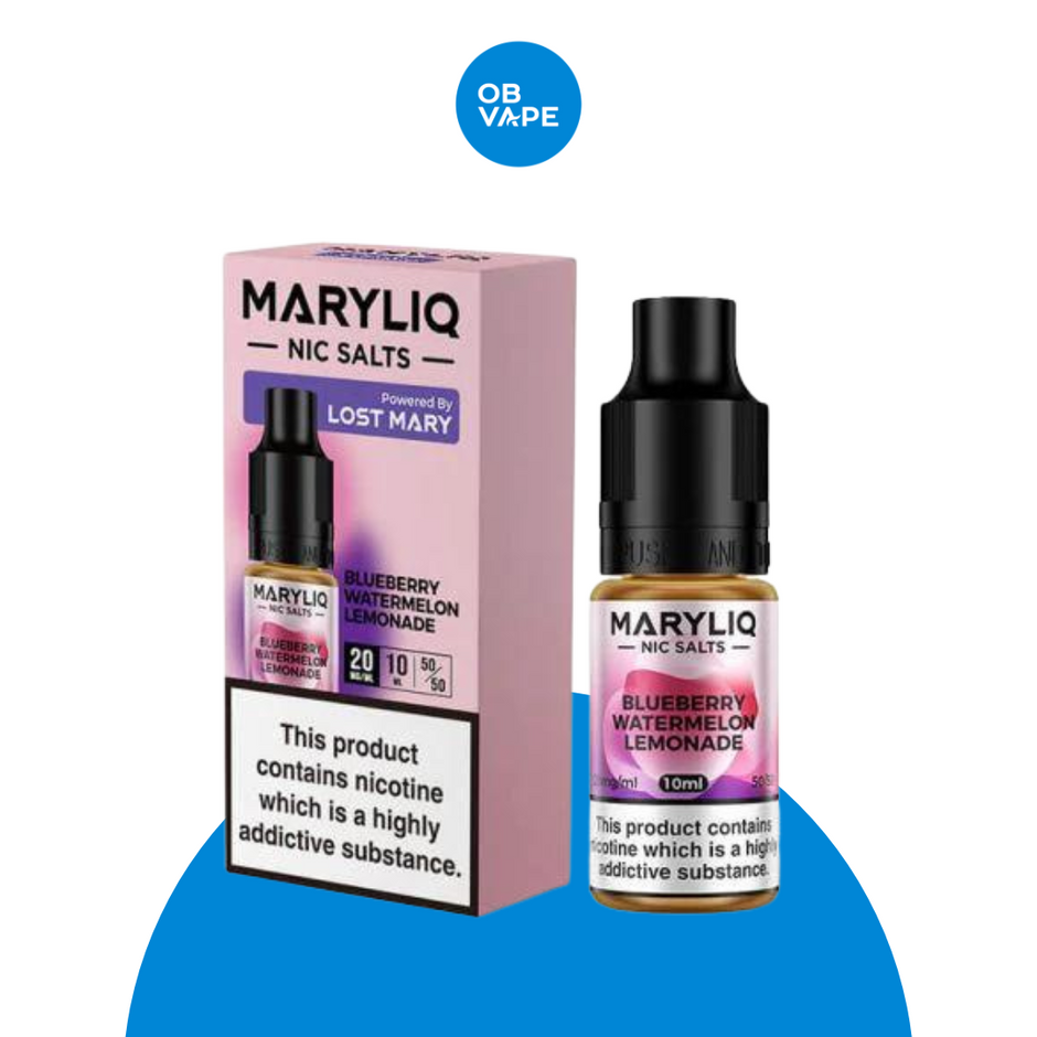 Maryliq 10ml Nic Salt Range - OB Vape Shop Ireland | Free Next Day Delivery Over €50 | OB Vape Ireland's Premier Vape Shop | IVG 2400, Lost Mary, Elfliq, Disposable Vape