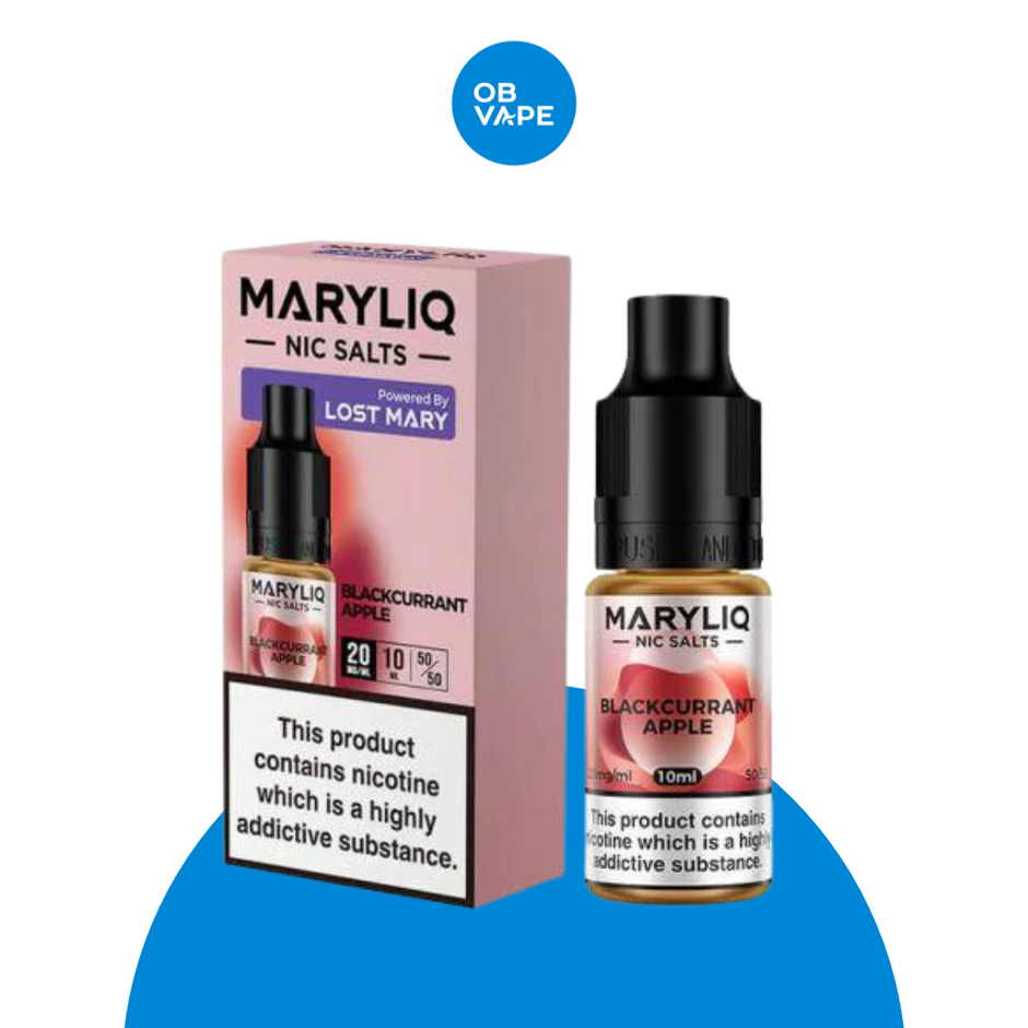 Maryliq 10ml Nic Salt Range - OB Vape Shop Ireland | Free Next Day Delivery Over €50 | OB Vape Ireland's Premier Vape Shop | IVG 2400, Lost Mary, Elfliq, Disposable Vape