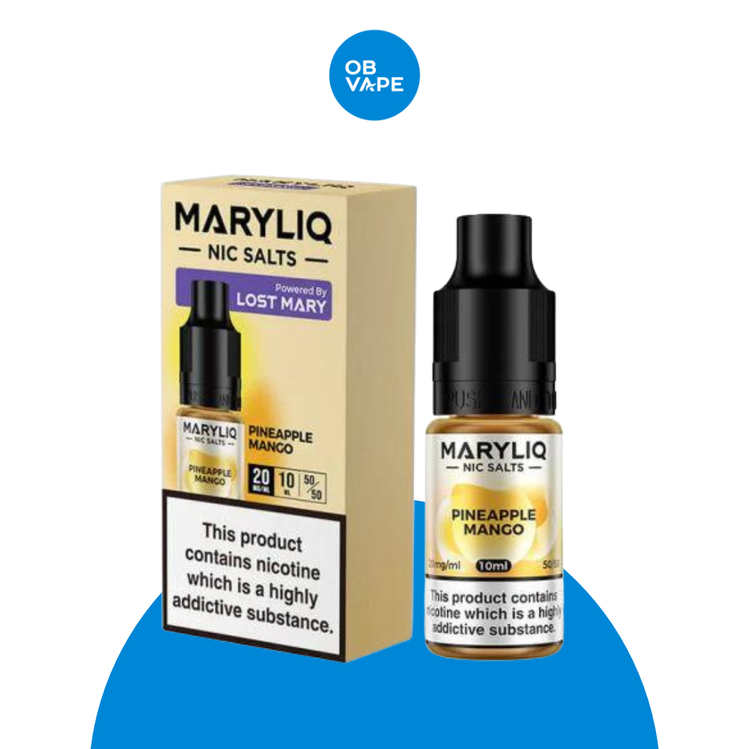 Maryliq 10ml Nic Salt Range - OB Vape Shop Ireland | Free Next Day Delivery Over €50 | OB Vape Ireland's Premier Vape Shop | IVG 2400, Lost Mary, Elfliq, Disposable Vape