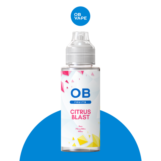 Citrus Blast - OB Fruits 100ml - OB Vape Shop Ireland | Free Next Day Delivery Over €50 | OB Vape Ireland's Premier Vape Shop | OB Bar Disposable Vape