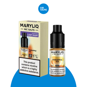 Maryliq 10ml Nic Salt Range OB Vape Ireland.