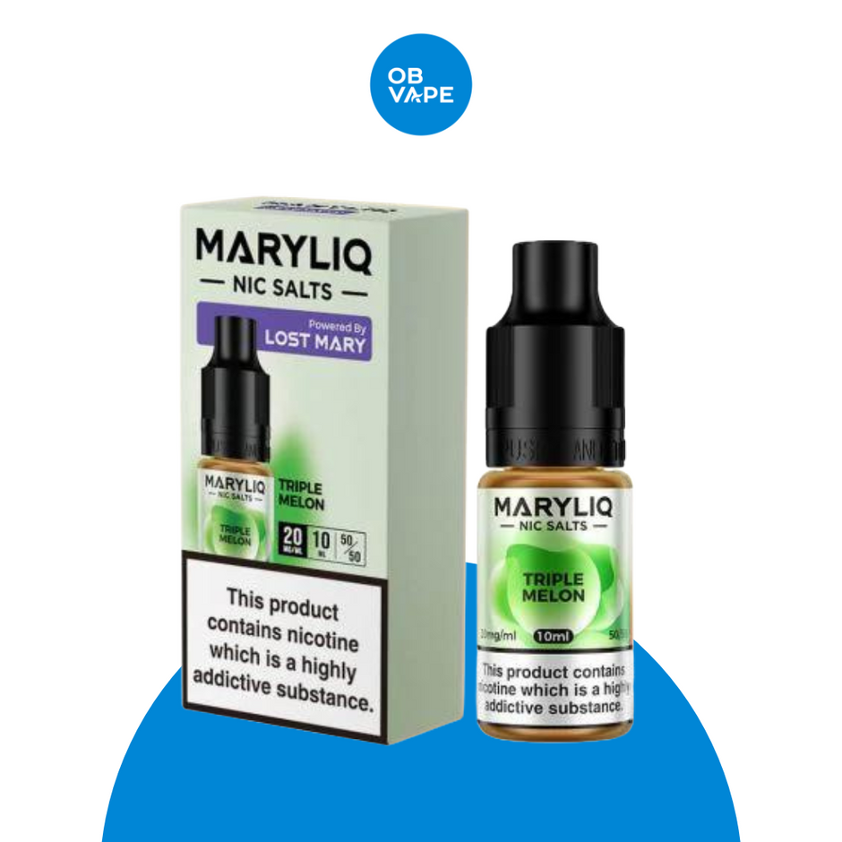 Maryliq 10ml Nic Salt Range - OB Vape Shop Ireland | Free Next Day Delivery Over €50 | OB Vape Ireland's Premier Vape Shop | IVG 2400, Lost Mary, Elfliq, Disposable Vape