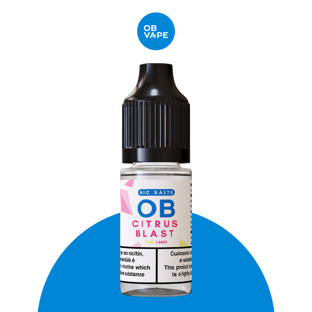 Citrus Blast - OB Salt 10ml - OB Vape Shop Ireland | Free Next Day Delivery Over €50 | OB Vape Ireland's Premier Vape Shop | OB Bar Disposable Vape