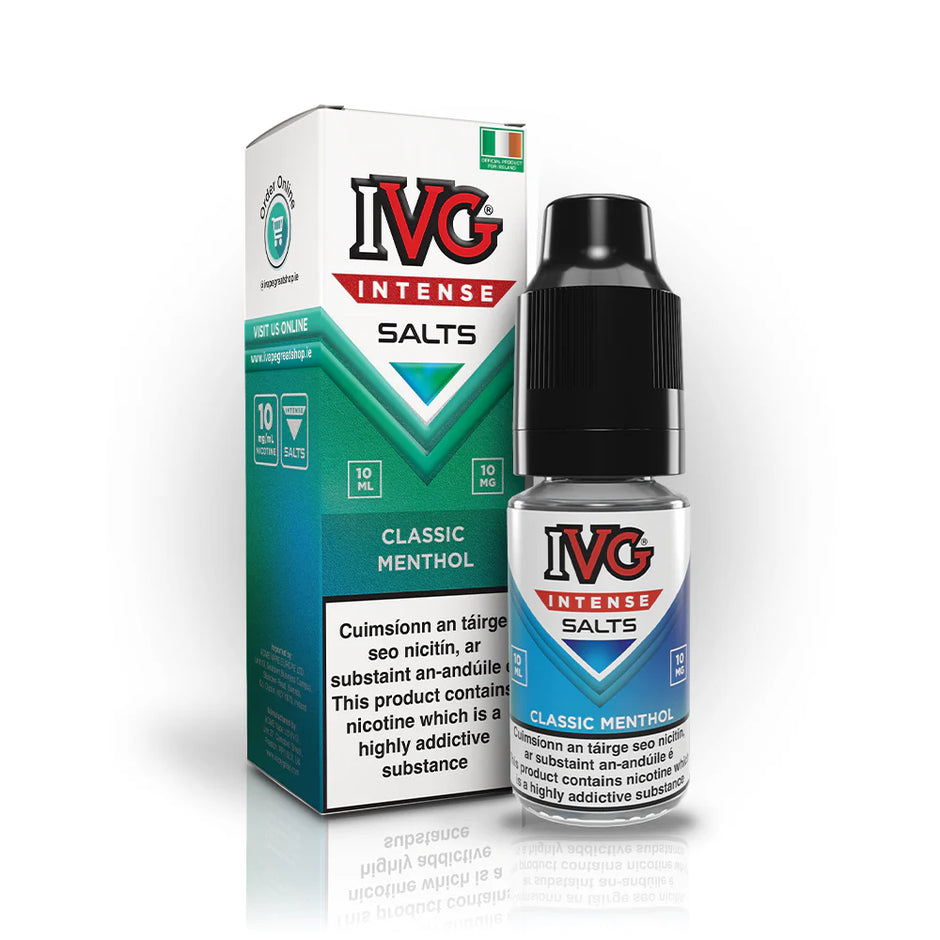 Classic Menthol – IVG Intense Nic Salt 10ml