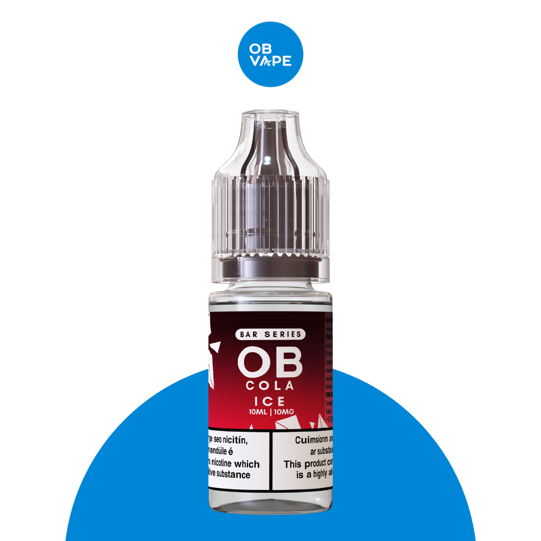 Cola Ice - OB Bar Series Salt 10ml - OB Vape Shop Ireland | Free Next Day Delivery Over €50 | OB Vape Ireland's Premier Vape Shop | OB Bar Disposable Vape