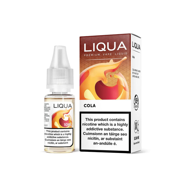 Liqua - Cola 10ml (0mg Nicotine)