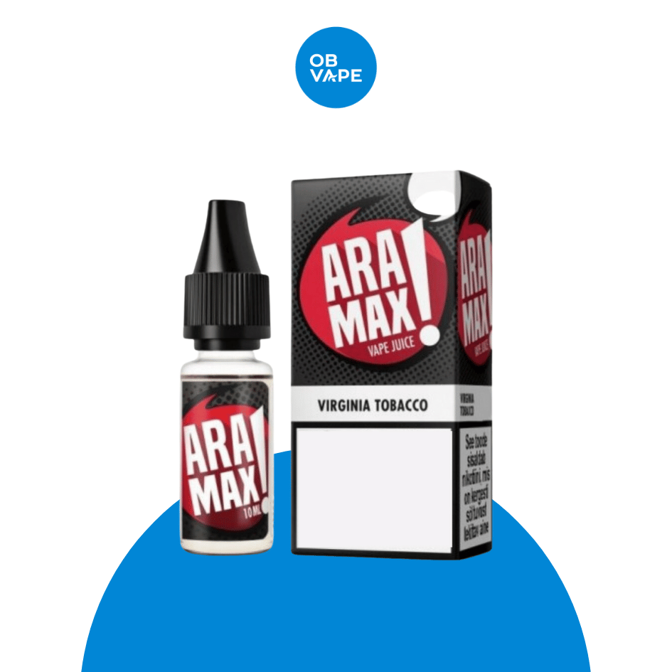 Aramax - Virginia Tobacco 10ml - OB Vape Shop Ireland | Free Next Day Delivery Over €50 | OB Vape Ireland's Premier Vape Shop | OB Bar Disposable Vape