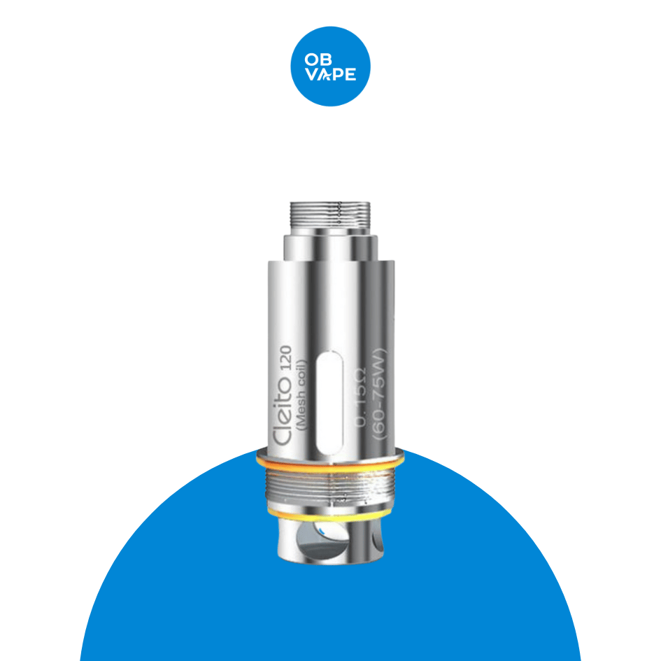 Aspire - Cleito 120 / 120 Pro Coil - OB Vape Shop Ireland | Free Next Day Delivery Over €50 | OB Vape Ireland's Premier Vape Shop | OB Bar Disposable Vape