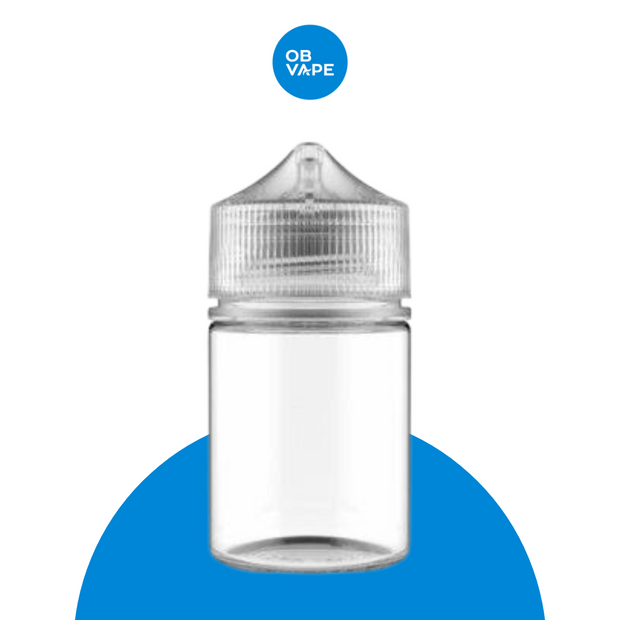 Empty 60ml Bottle - Short Unicorn Chubby Gorilla OB Vape Ireland.