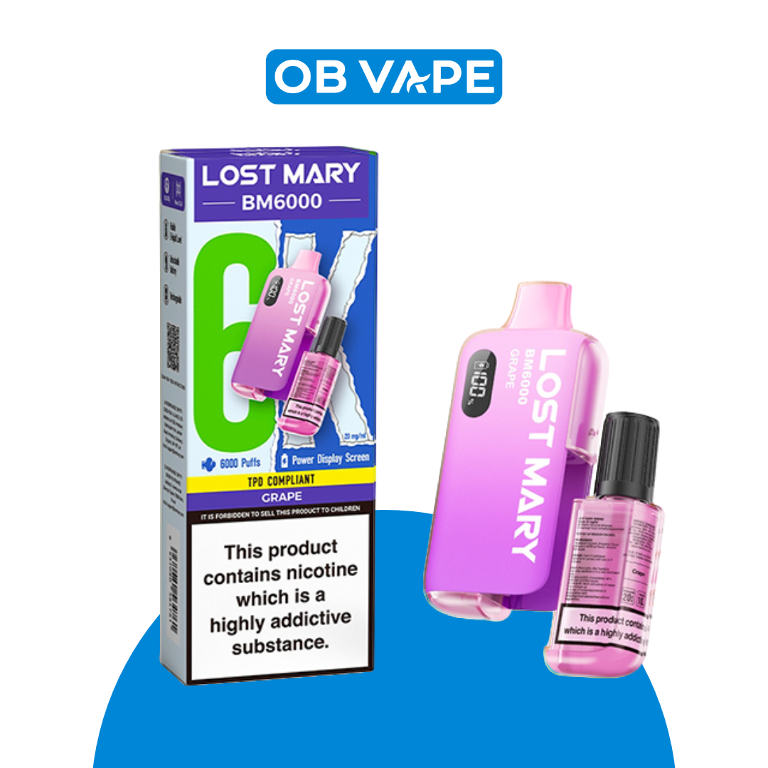 Lost Mary BM6000 6000 Puff Disposable Vape