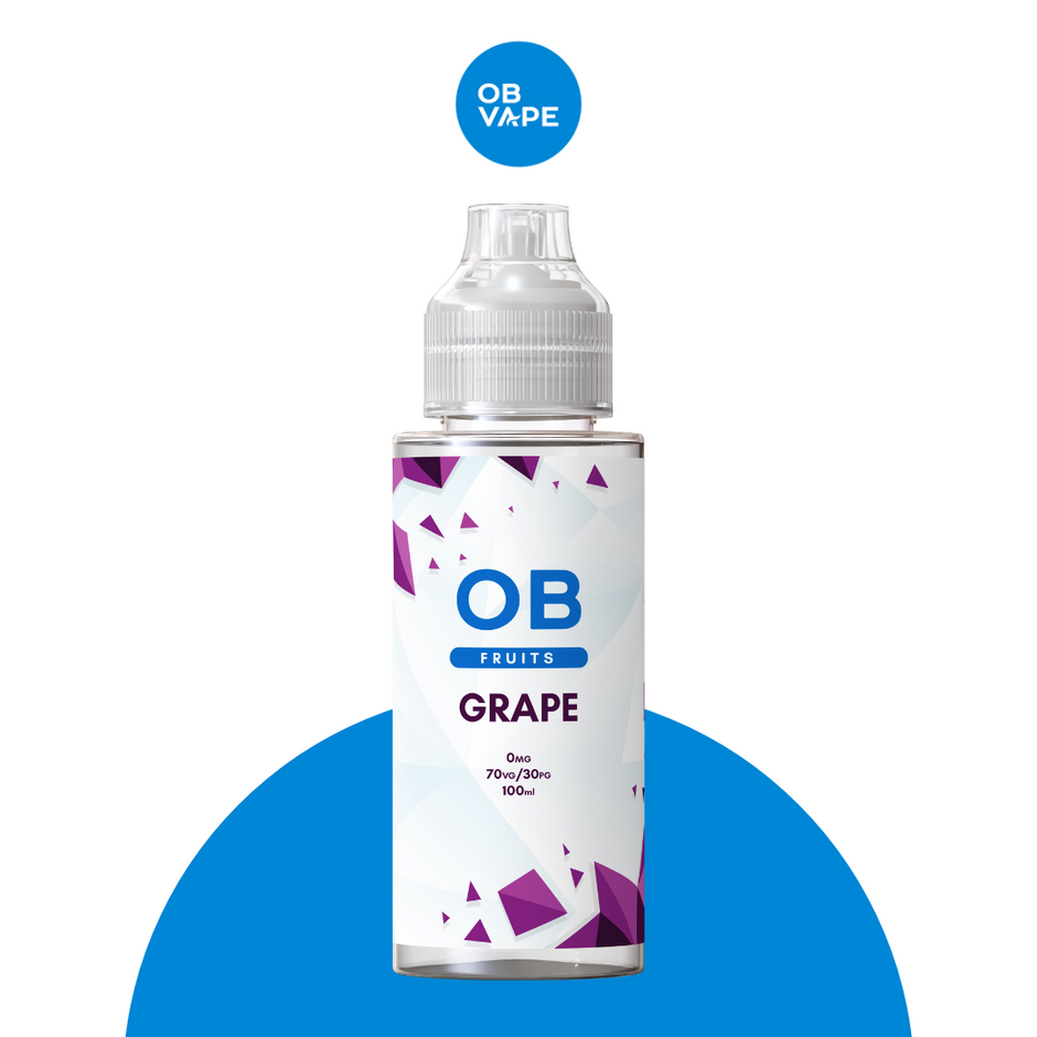 Grape - OB Fruits 100ml - OB Vape Shop Ireland | Free Next Day Delivery Over €50 | OB Vape Ireland's Premier Vape Shop | OB Bar Disposable Vape