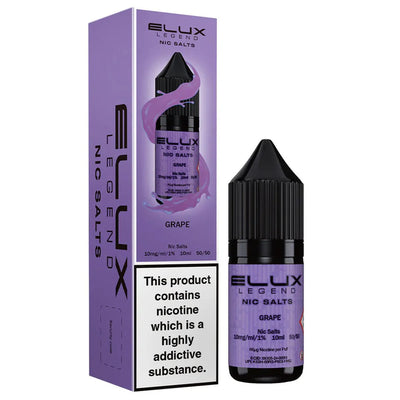 Grape– Elux Legend Nic Salt 10ml