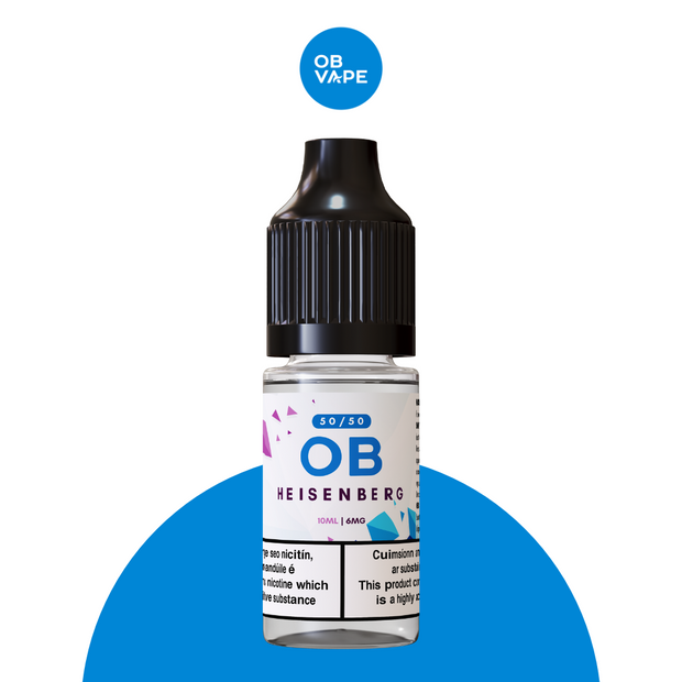 Heisenberg - OB 50/50 10ml OB Vape Ireland.