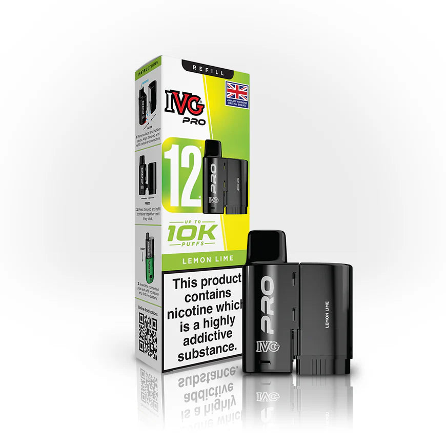 ivg pro 12k IVG Pro 12K Replacement Pre-Filled Pod Ireland | Replacement Pod | OB Vape