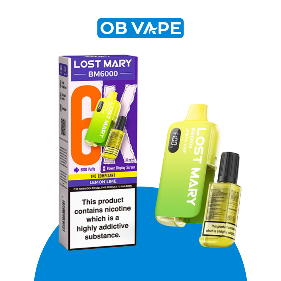 Lost Mary BM6000 6000 Puff Disposable Vape