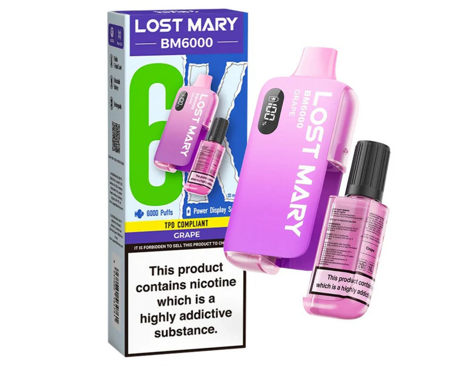 Lost Mary 6K BM6000 6000 Puff Disposable Vape