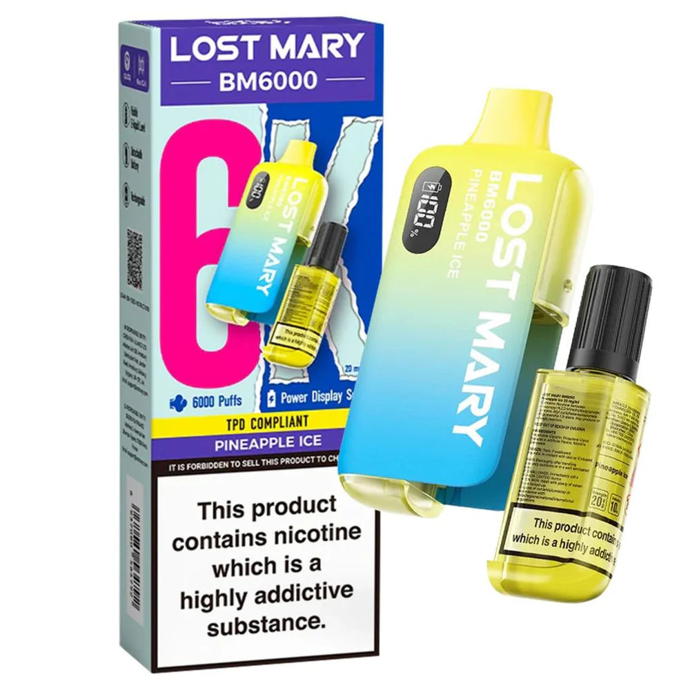 Lost Mary 6K BM6000 6000 Puff Disposable Vape