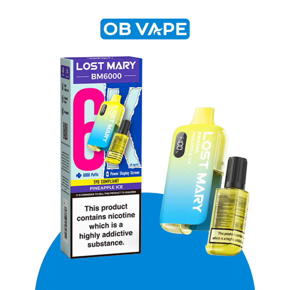 Lost Mary BM6000 6000 Puff Disposable Vape