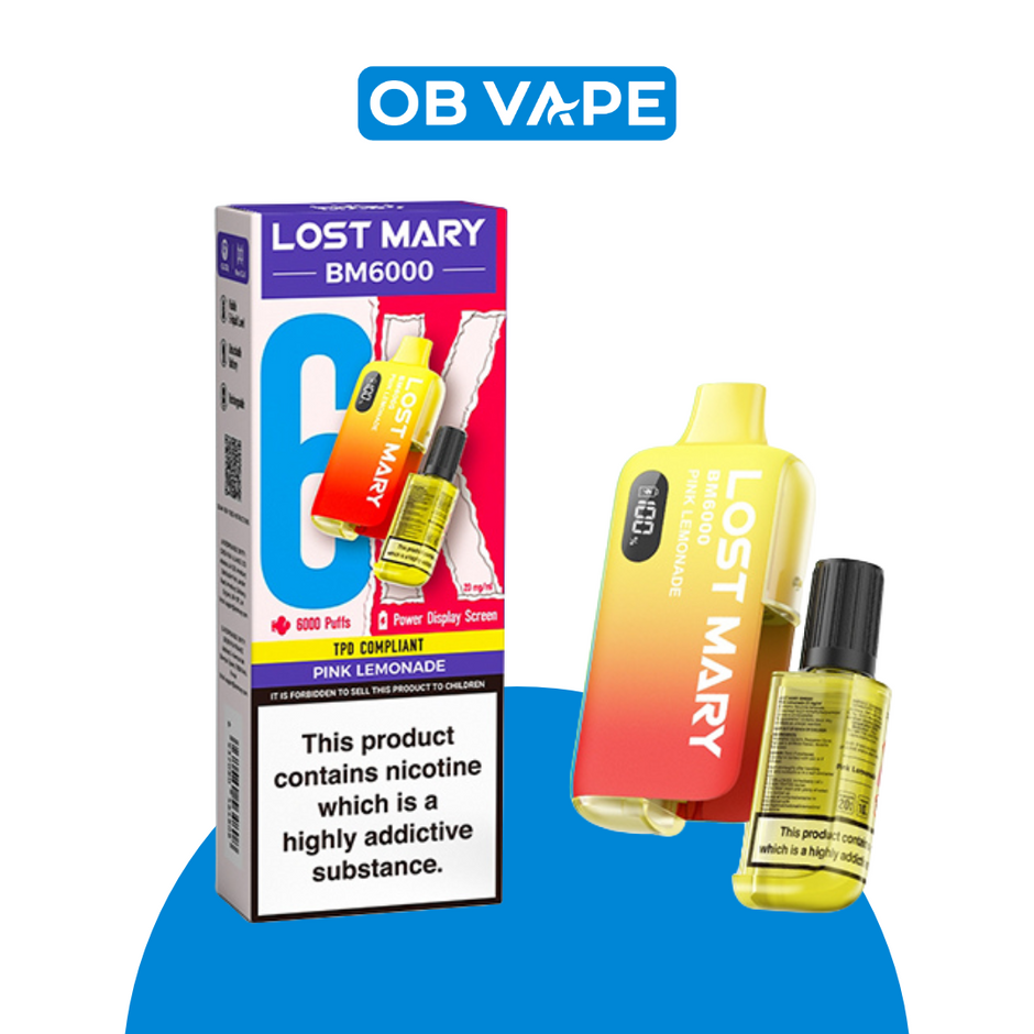 Lost Mary BM6000 6000 Puff Disposable Vape