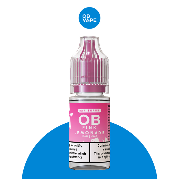 Pink Lemonade - OB Bar Series Salt 10ml - OB Vape Shop Ireland | Free Next Day Delivery Over €50 | OB Vape Ireland's Premier Vape Shop | OB Bar Disposable Vape