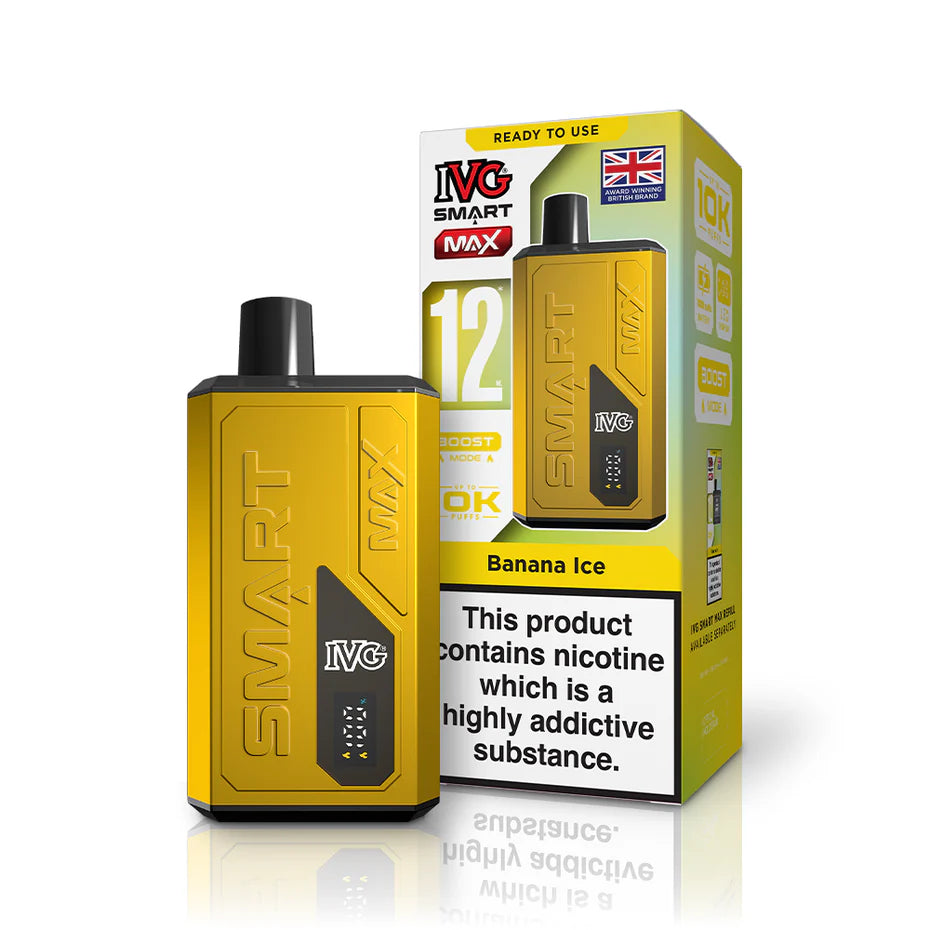 IVG Smart MAX 10000 Puff Disposable Vape Ireland | Disposable Vape | OB Vape  Ireland