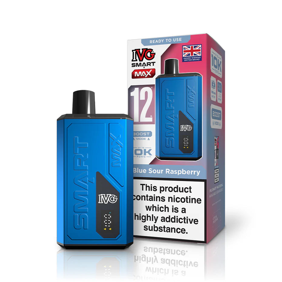 IVG Smart MAX 10000 Puff Disposable Vape Ireland | Disposable Vape | OB Vape  Ireland