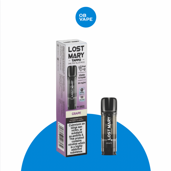 Lost Mary Tappo Vape Kit  Free Pack Of Pods Included