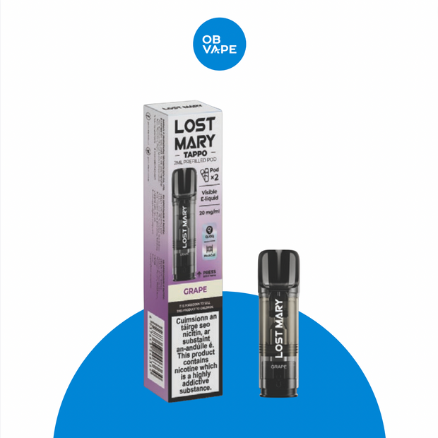 Lost Mary Tappo Replacement Pod (2-Pack) OB Vape Ireland.