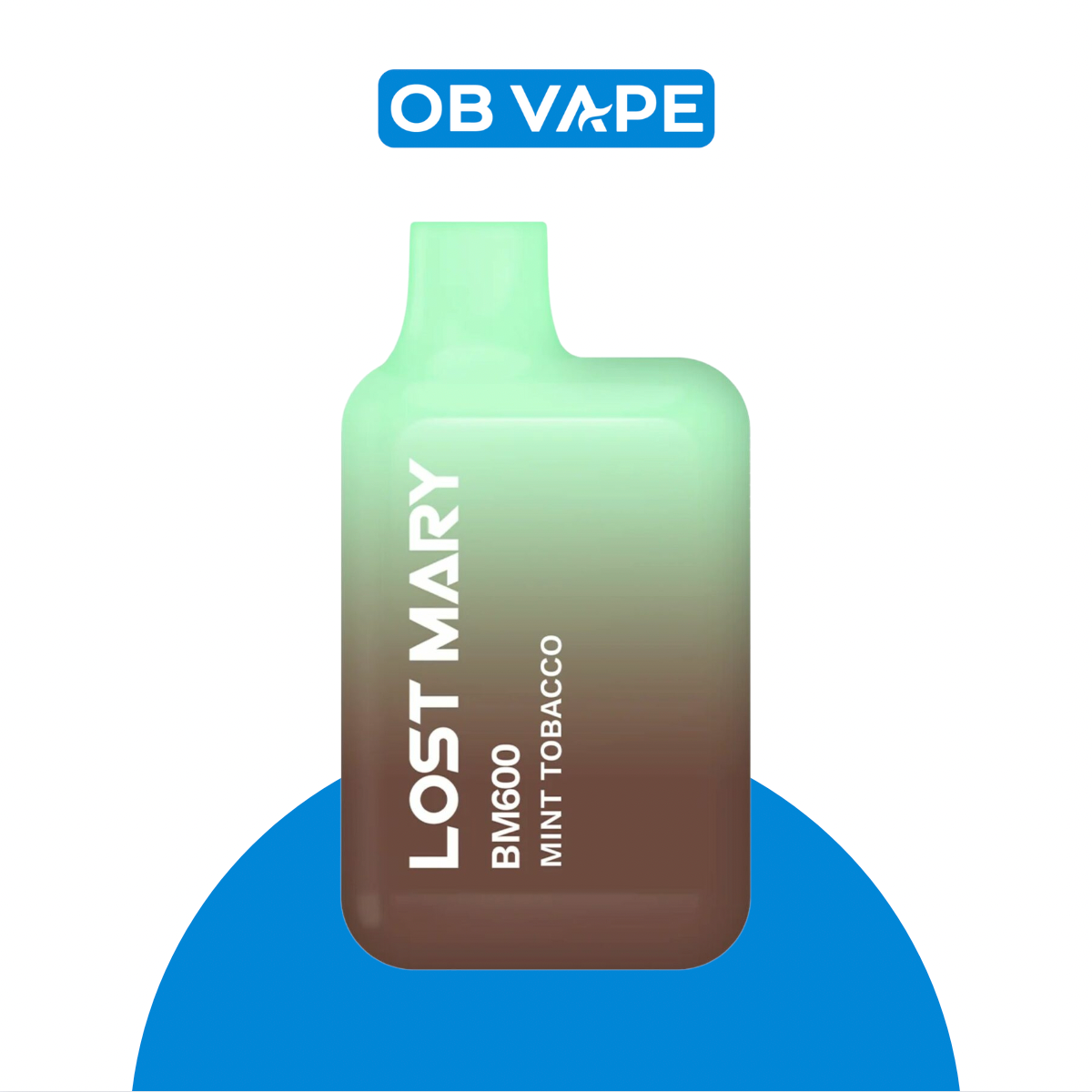 Mint Tobacco - Lost Mary ELF Bar BM600 Disposable Vape - OB Vape Shop Ireland | Free Next Day Delivery Over €50 | OB Vape Ireland's Premier Vape Shop | IVG 2400, Lost Mary, Elfliq, Disposable Vape