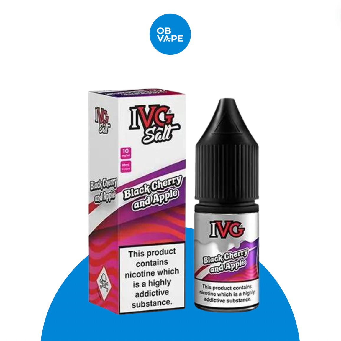 Black Cherry & Apple - IVG Salt 10ml