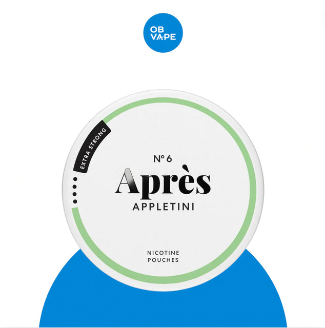 Apres Nicotine Pouches (8MG/15MG) OB Vape Ireland.