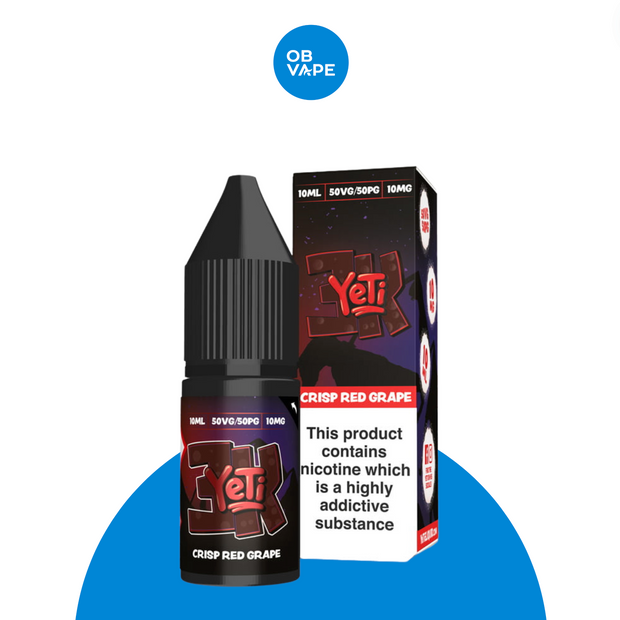 Crisp Red Grape - Yeti 3K Nic Salt 10ml