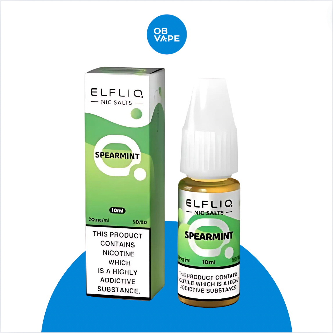 Spearmint - Elfliq Elf Bar Salt 10ml