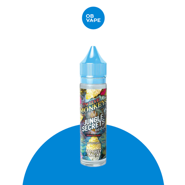 Jungle Secrets Iced  - Twelve Monkeys 0mg 50ml Shortfill