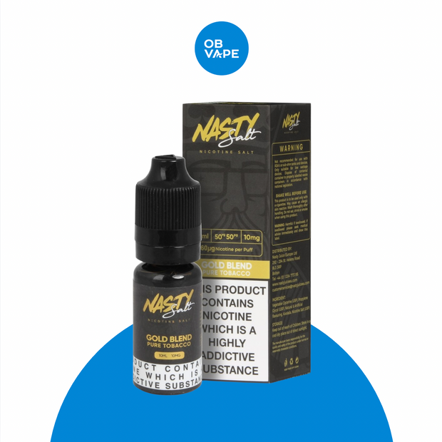 Gold Tobacco – Nasty Salts 10ml