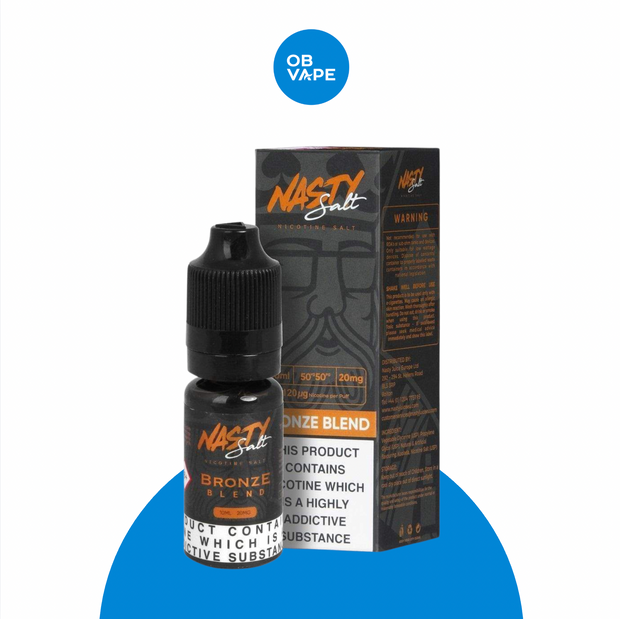 Bronze Tobacco – Nasty Salts 10ml