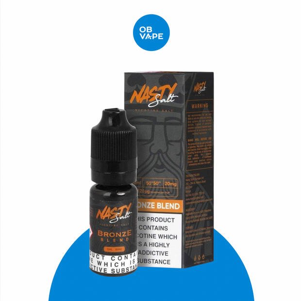Bronze Tobacco – Nasty Salts 10ml
