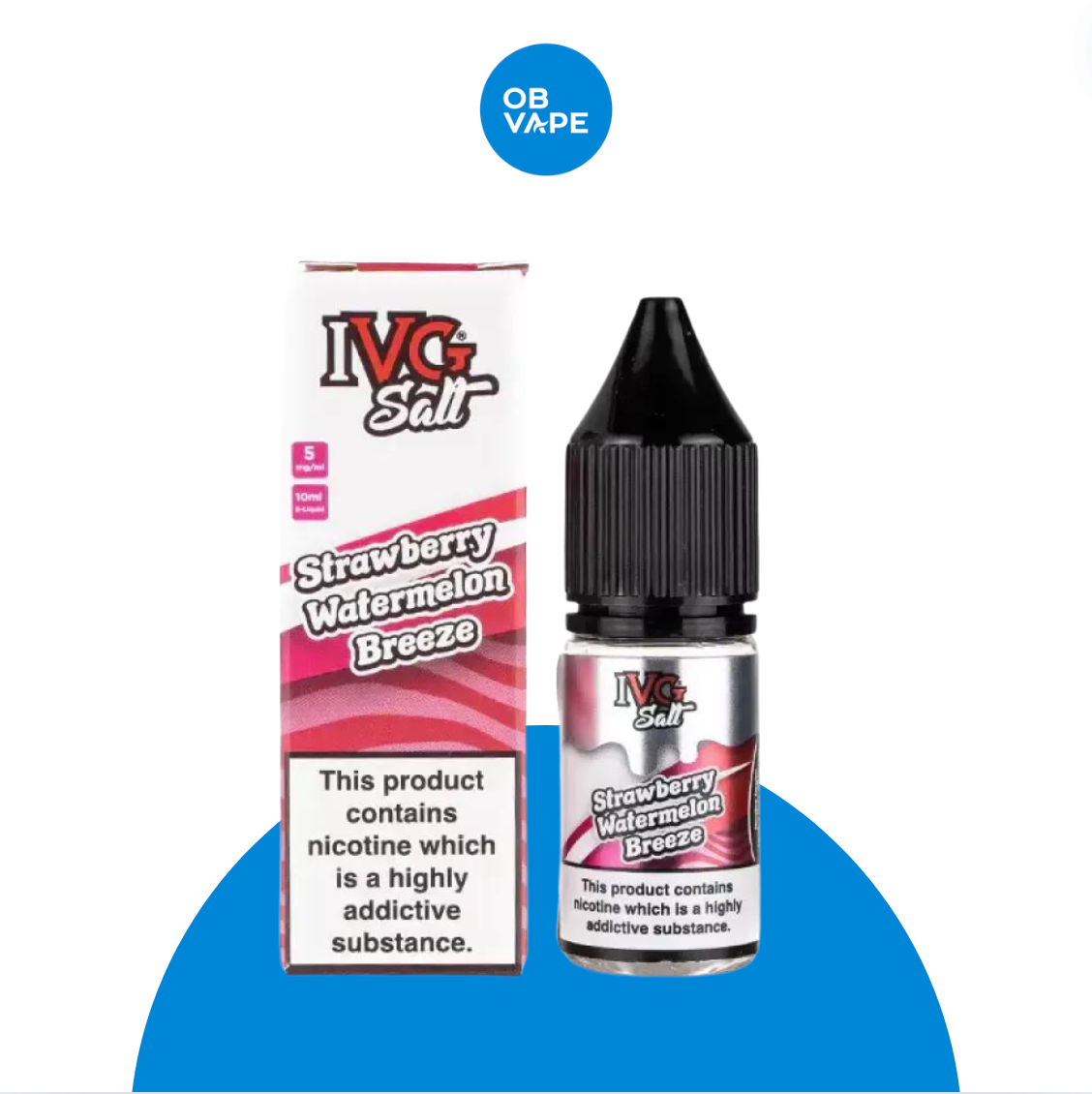 Strawberry Watermelon Breeze - IVG Salt 10ml