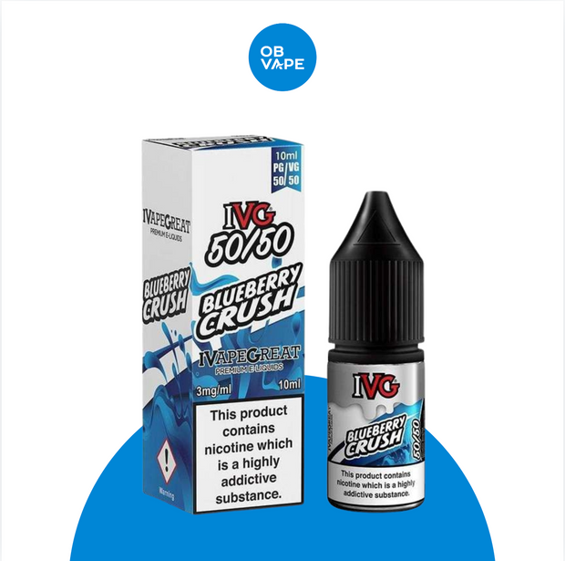 Blueberry Crush - IVG 50/50 10ml