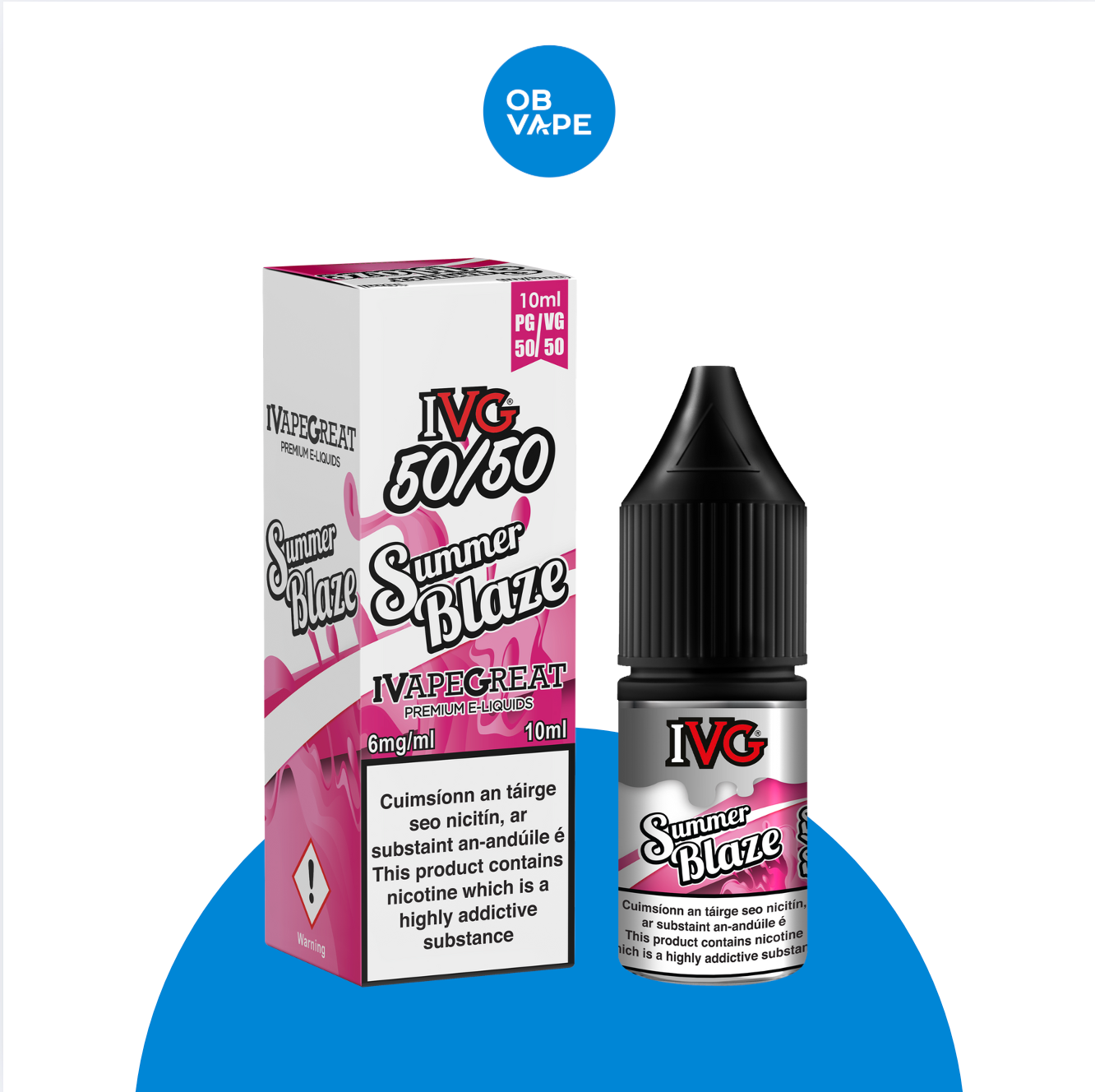 IVG 50/50 - Summer Blaze 10ml