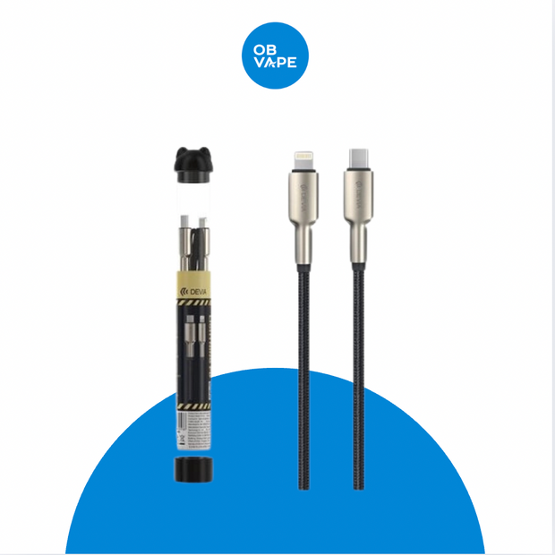 USB-A to USB-C Charging Cable – Bubble Fish (1m)