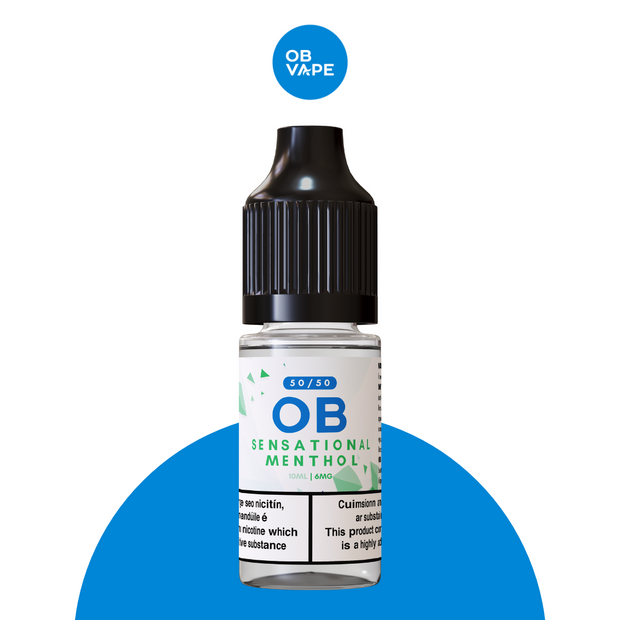Sensational Menthol - OB 50/50 10ml OB Vape Ireland.