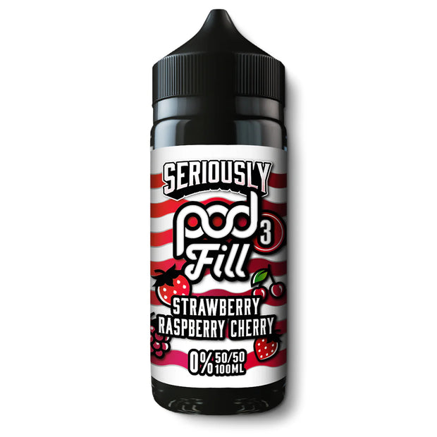 Doozy Strawberry Raspberry Cherry 100ml Shortfill