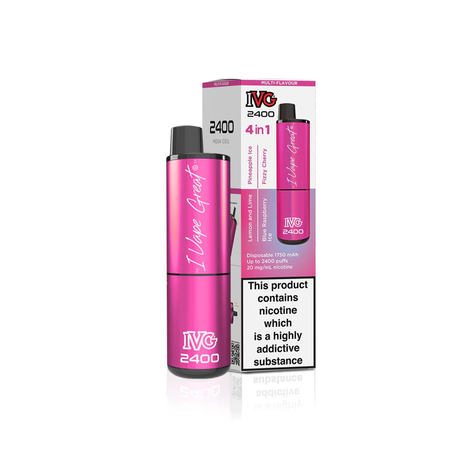 IVG 2400 Puff Disposable Vape (2400 Puffs)
