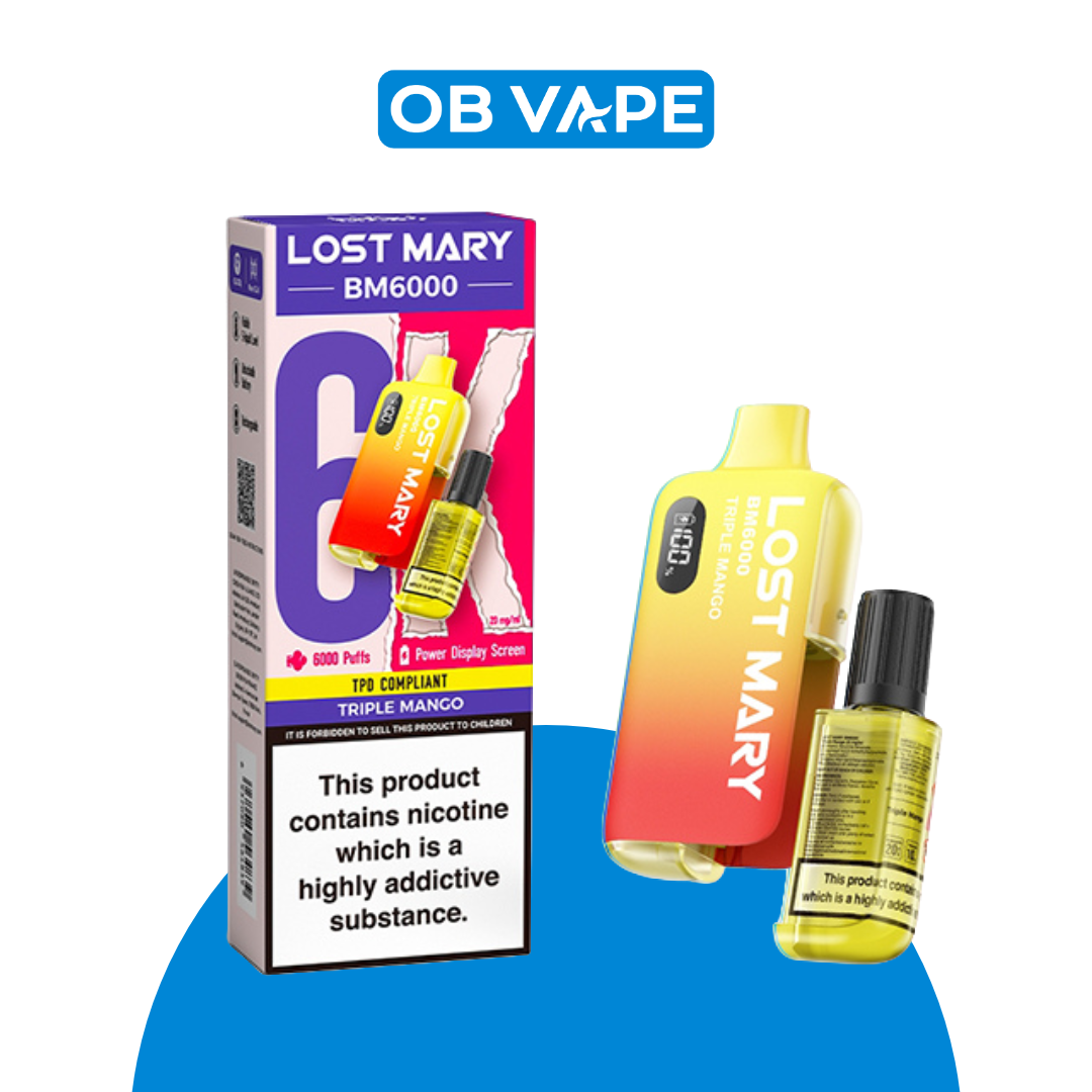 Lost Mary BM6000 6000 Puff Disposable Vape