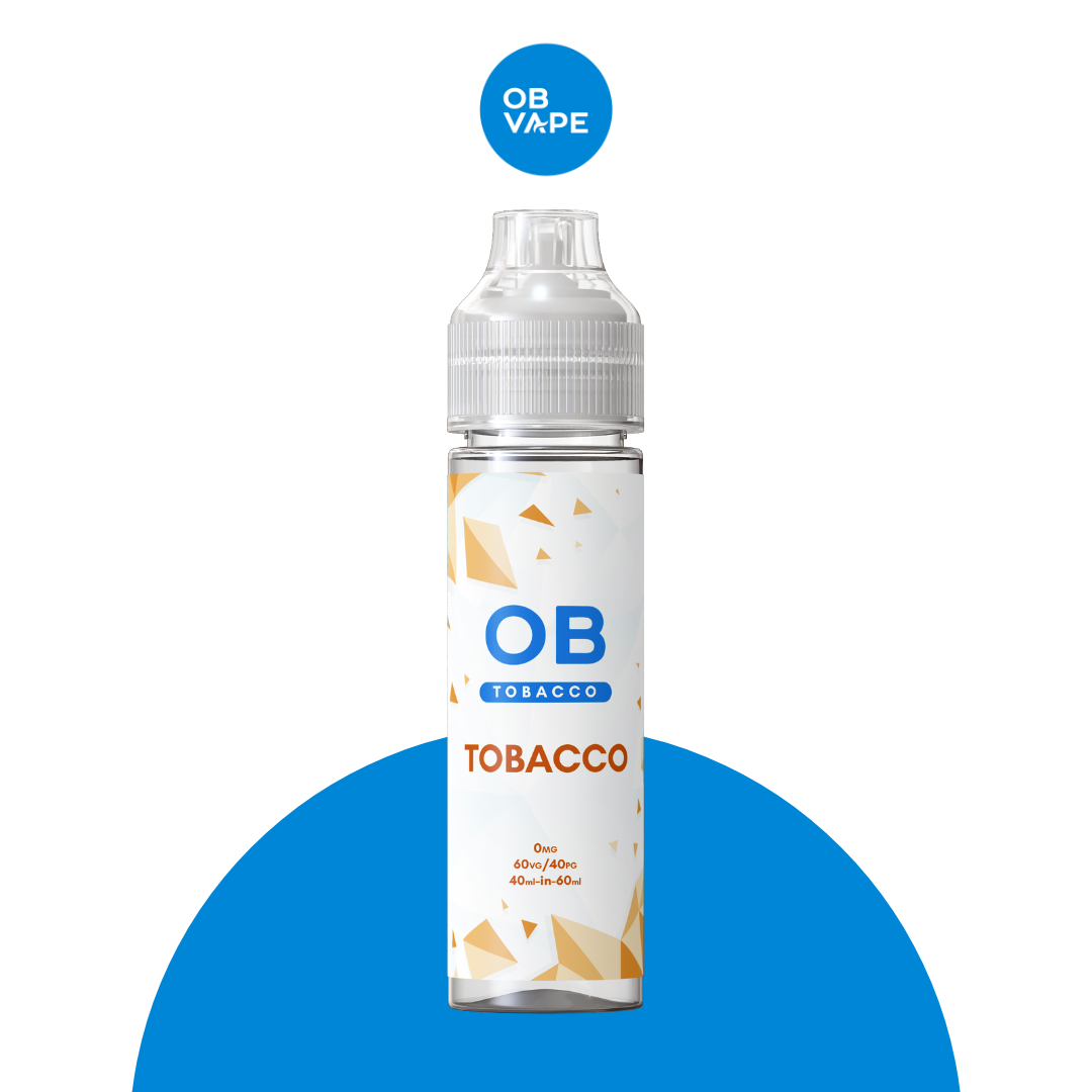 Tobacco - OB Tobacco 40ml - OB Vape Shop Ireland | Free Next Day Delivery Over €50 | OB Vape Ireland's Premier Vape Shop | OB Bar Disposable Vape