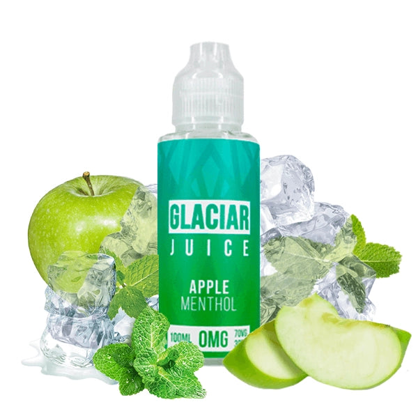 Glaciar Juice - Apple Menthol 100ml Shortfill